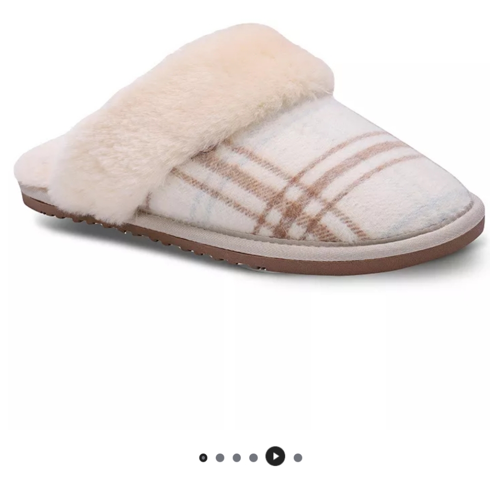 Lamo Plaid Slippers